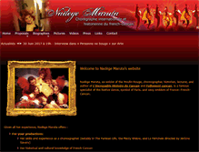 Tablet Screenshot of nadegemaruta.com